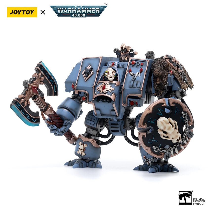 Space Wolves Venerable Dreadnought Brother Hvor- Prototype Shown View 2