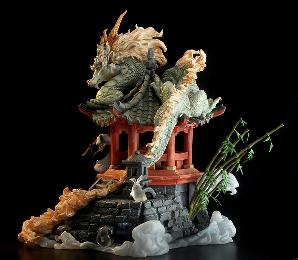 Dragon’s Lullaby Diorama - Prototype Shown View 3