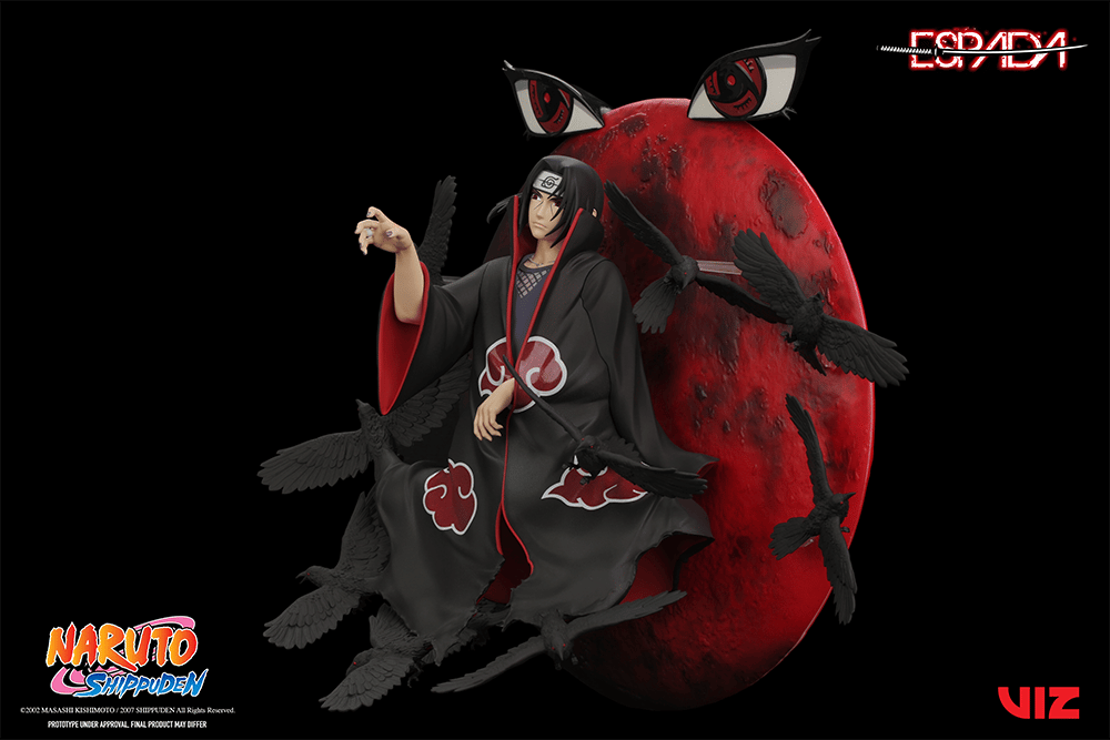 Naruto: Shippuden Itachi Uchiha Statues - Prototype Shown View 6