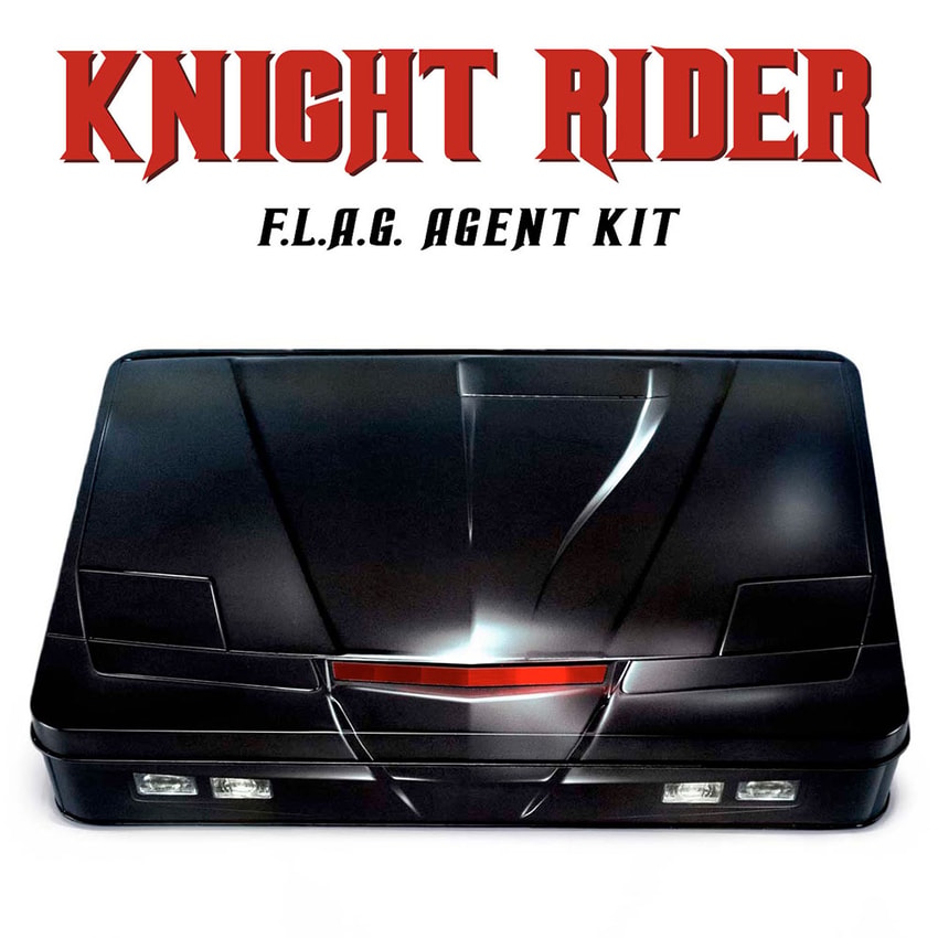 Knight Rider Rear Tag David Hasselhoff Kostüm Knight Rider License Plate Doctor Collector ...