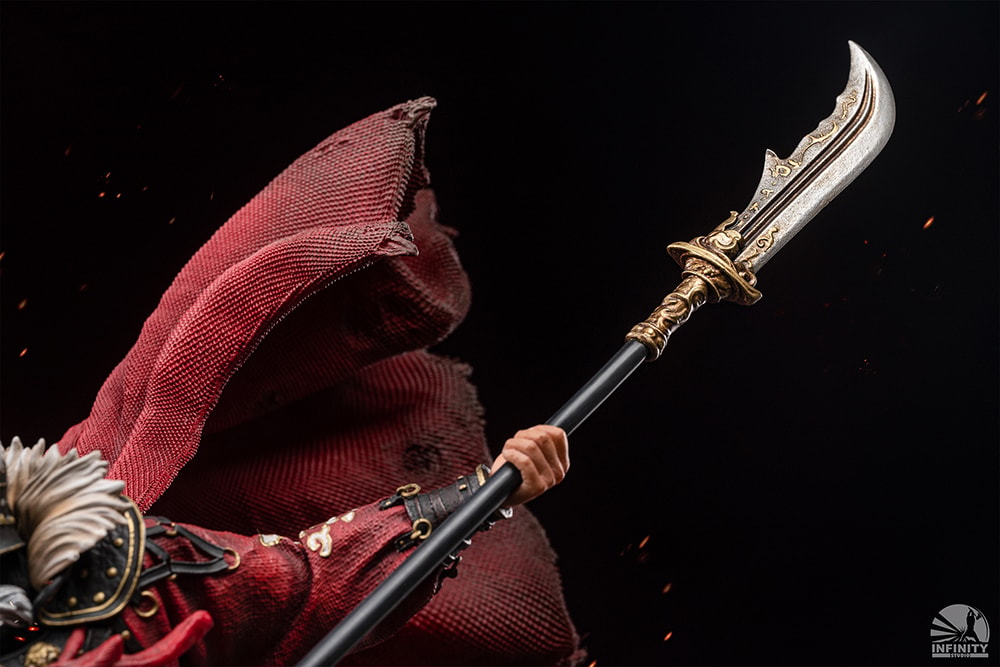 Three Kingdoms Generals Huang Zhong (Colored Edition) Statues - Prototype Shown View 6
