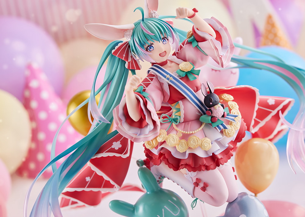 Spiritale Hatsune Miku - Birthday 2021 (Pretty Rabbit Version) PVC Figure - Prototype Shown View 2