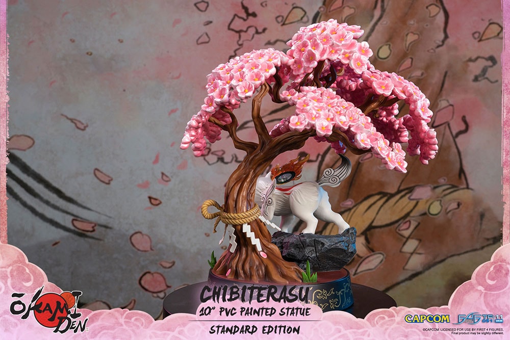 Okami Okamiden: Chibiterasu Standard Edition Statues - Prototype Shown View 4