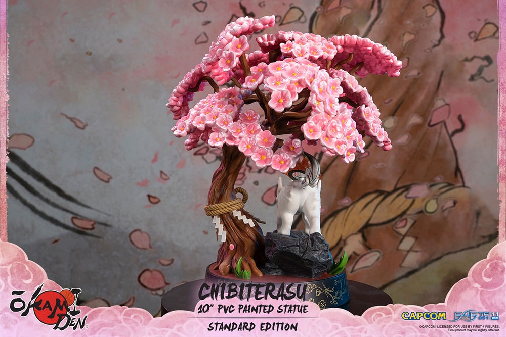 Okami Okamiden: Chibiterasu Standard Edition Statues - Prototype Shown View 5