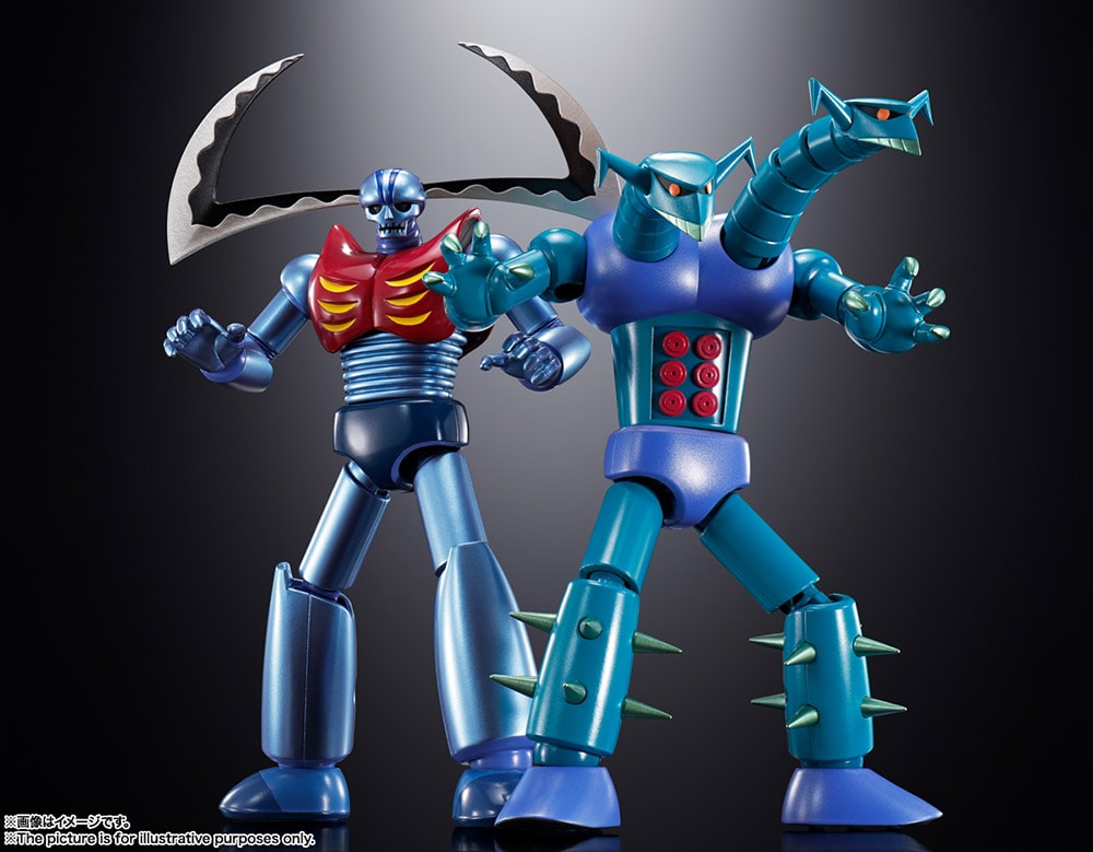 GX-25R Garada K-7 and GX-26R Doubulas M-2- Prototype Shown