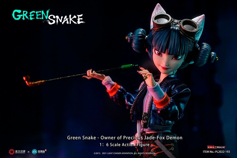 Green Snake - Owner of Precious Jade - Fox Demon- Prototype Shown