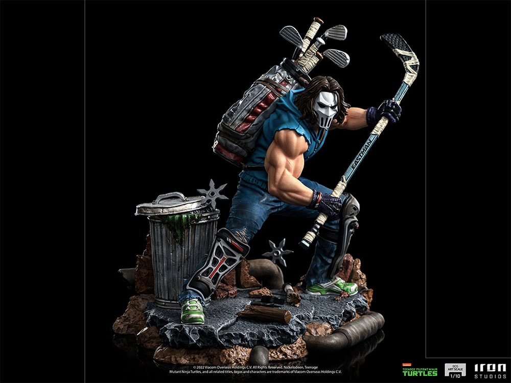 Teenage Mutant Ninja Turtles Casey Jones 1:10 Scale Statue - Prototype Shown View 6
