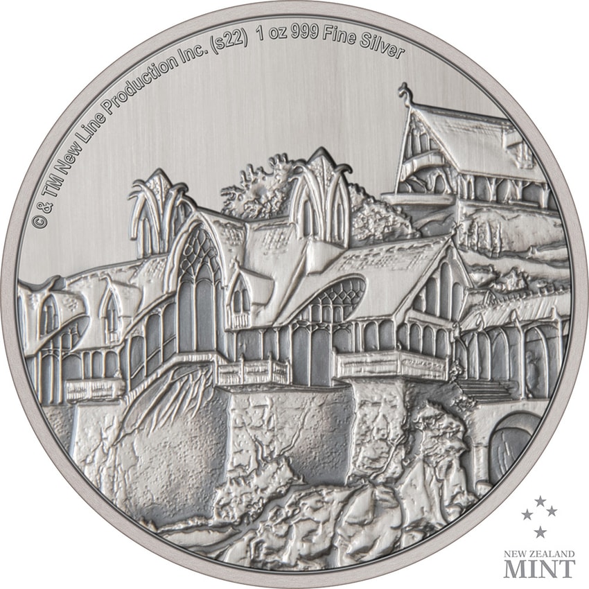 Rivendell 1oz Silver Coin- Prototype Shown