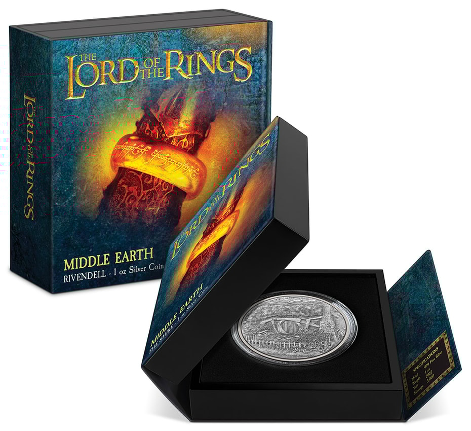 Rivendell 1oz Silver Coin- Prototype Shown