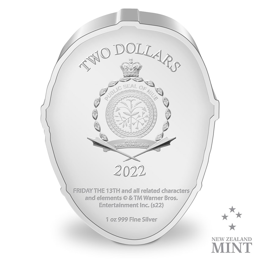 Friday the 13th 1oz Silver Coin- Prototype Shown