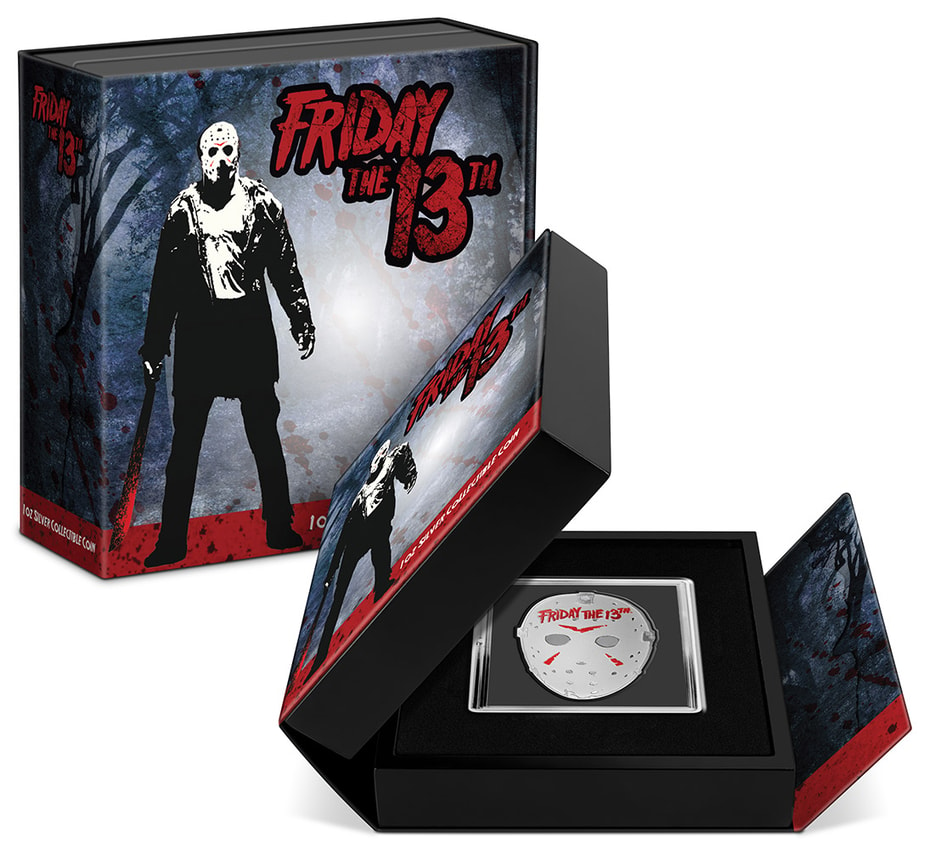 Friday the 13th 1oz Silver Coin- Prototype Shown