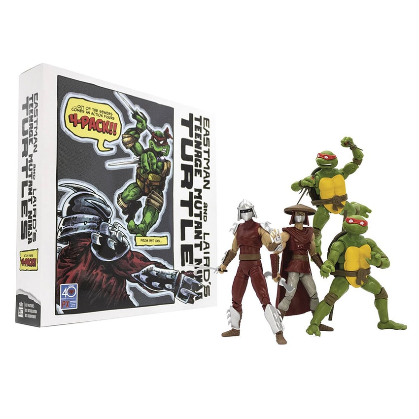 Teenage Mutant Ninja Turtles Action Figure Box Set 2- Prototype Shown View 1