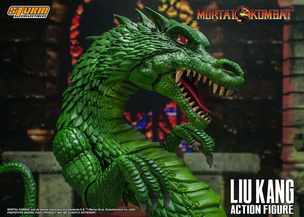 Mortal Kombat Liu Kang Action Figure - Prototype Shown View 4