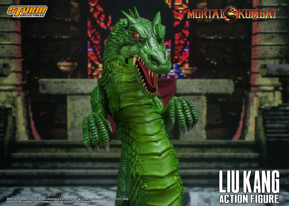 Mortal Kombat Liu Kang Action Figure - Prototype Shown View 5