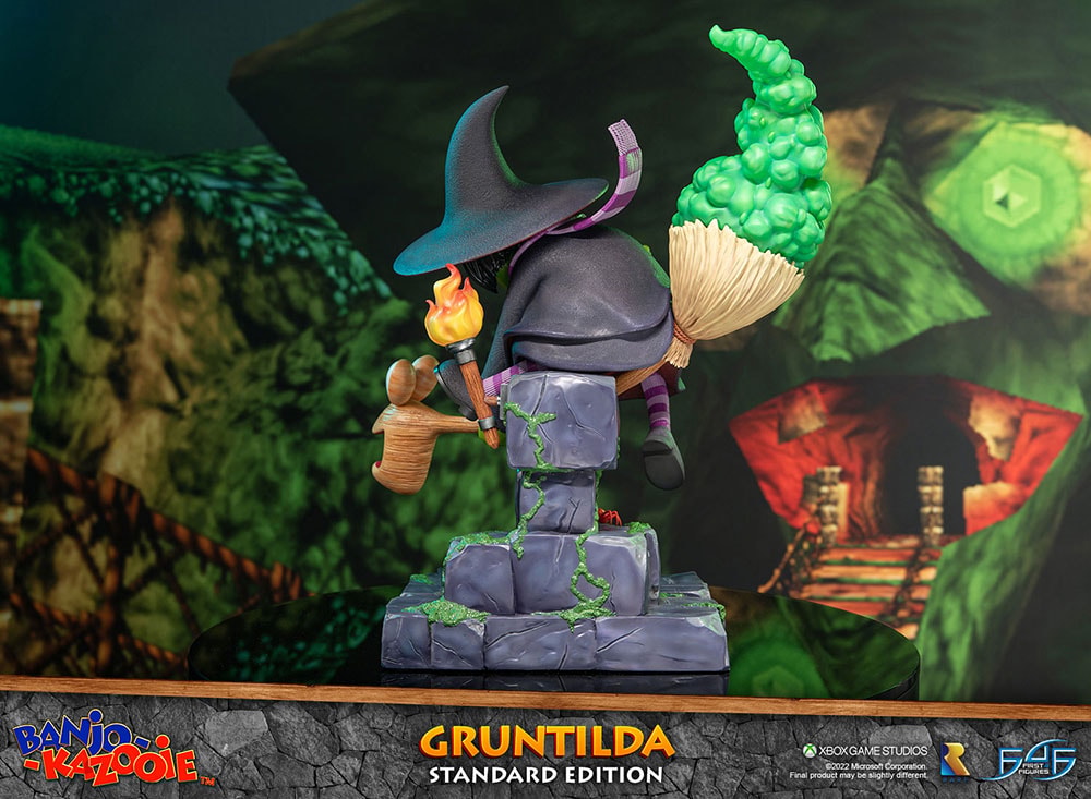 Banjo-Kazooie Gruntilda Statues - Prototype Shown View 6