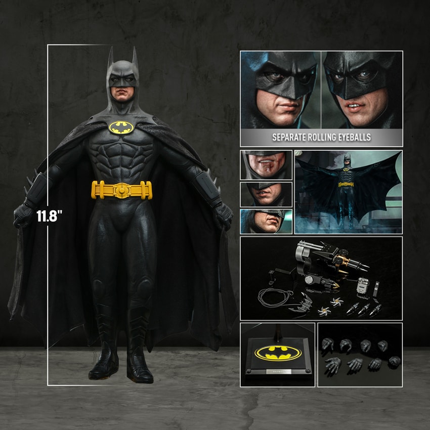 Hot Toys Flash & Batman DC 1/6 Scale Figure Collection 