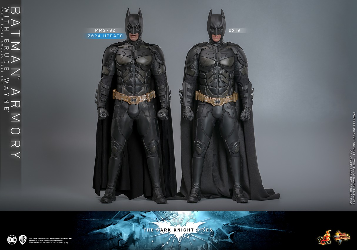 日本最級 Batman Armory Hot by Set Figure Scale Sixth Wayne Bruce with アメコミ