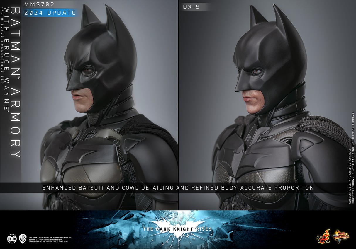 BATMAN ARMORY+ゴードン本部長フィギュアSET HOTTOYS Batman Armory with Bruce Wayne (2.0) Sixth Scale Figure Set