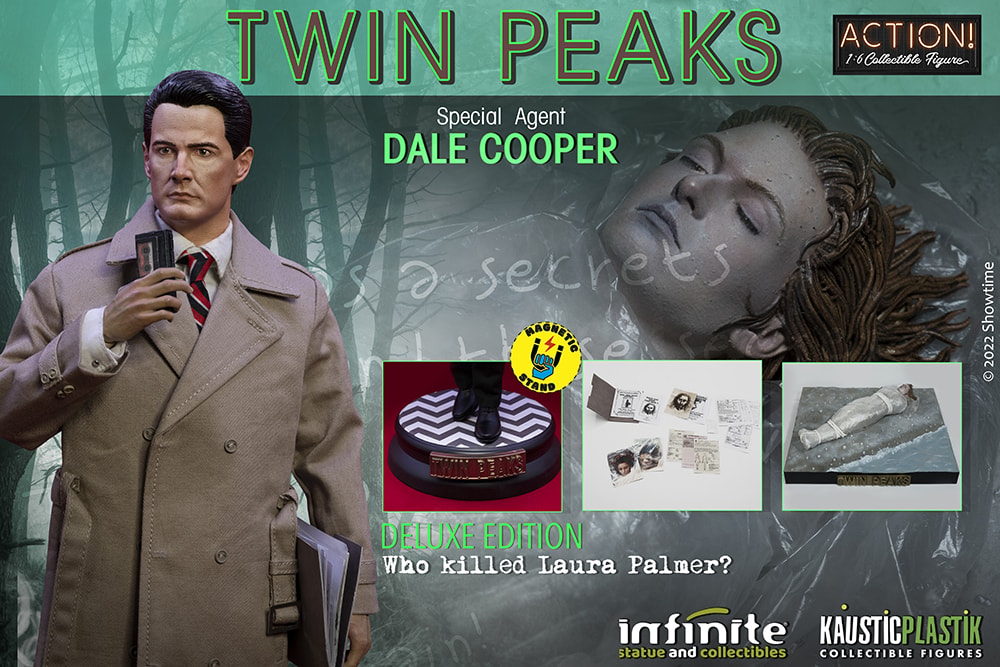 Twin Peaks Agent Cooper (Deluxe) Sixth Scale Figure - Prototype Shown View 6
