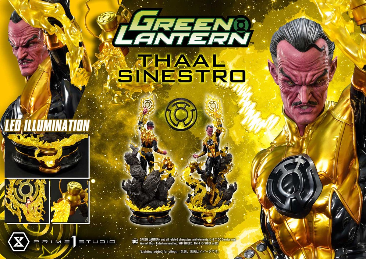 Thaal Sinestro Collector Edition - Prototype Shown