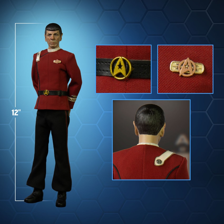 Star Trek Captain Spock (Kobayashi Maru Version) Sixth Scale Figure  Collector Edition - Prototype Shown View 2
