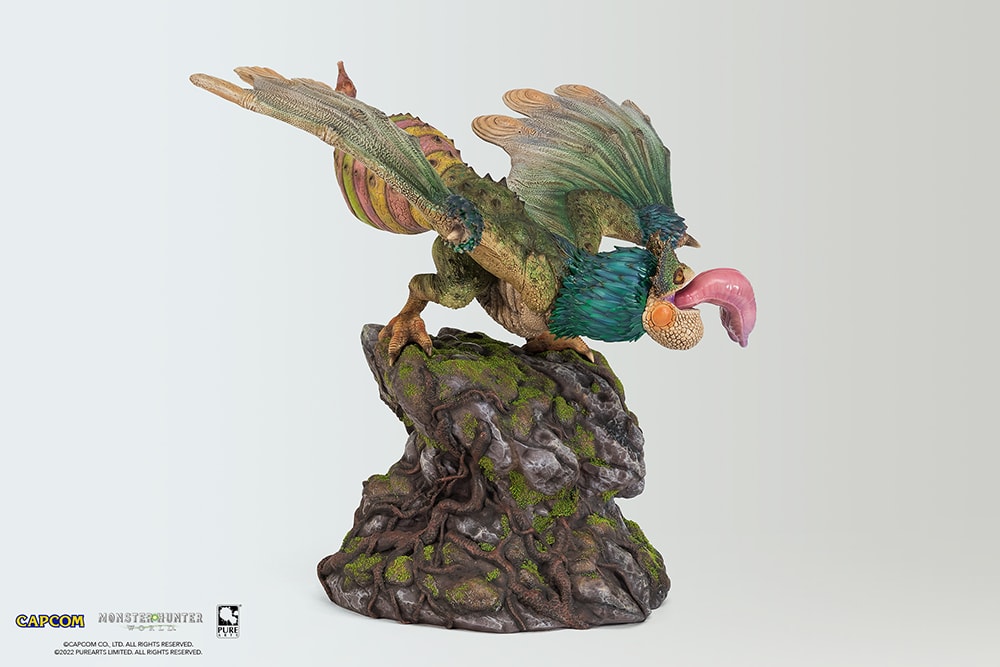 Monster Hunter Pukei-Pukei Statues - Prototype Shown View 2