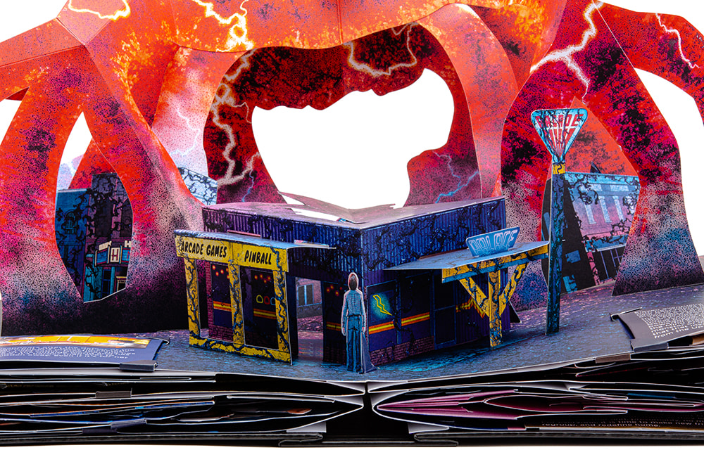 Stranger Things Stranger Things: The Ultimate Pop-Up Book Book - Prototype Shown View 6