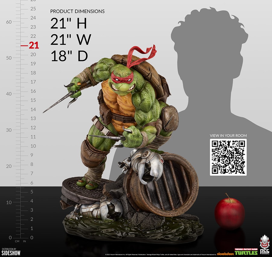 Raphael TMNT Legends 1:3 Scale Statue by PCS | Sideshow Collectibles