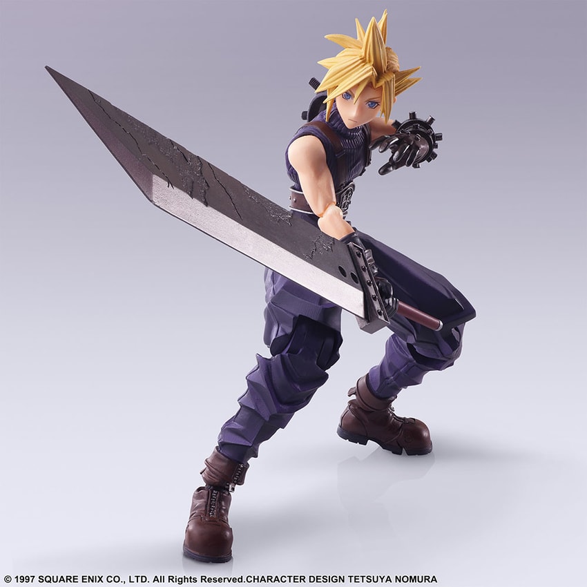 Cloud strife action figure discount