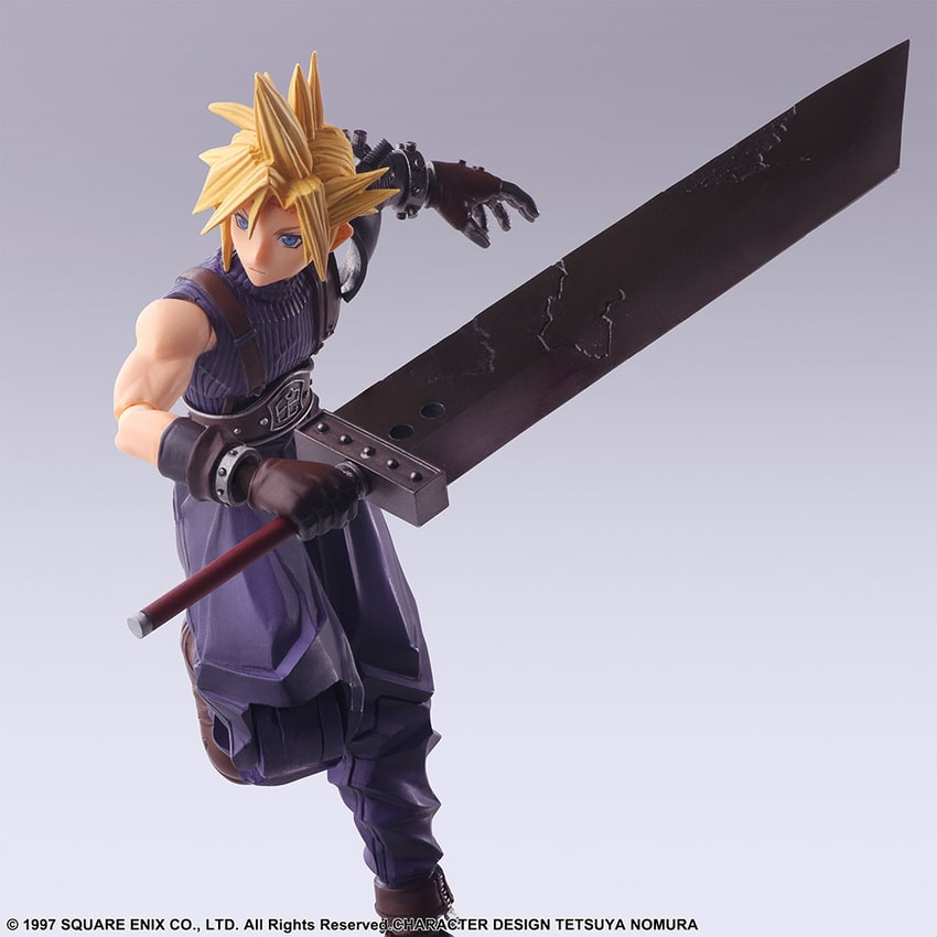 Cloud Strife Bring Arts Action Figure by Square Enix | Sideshow