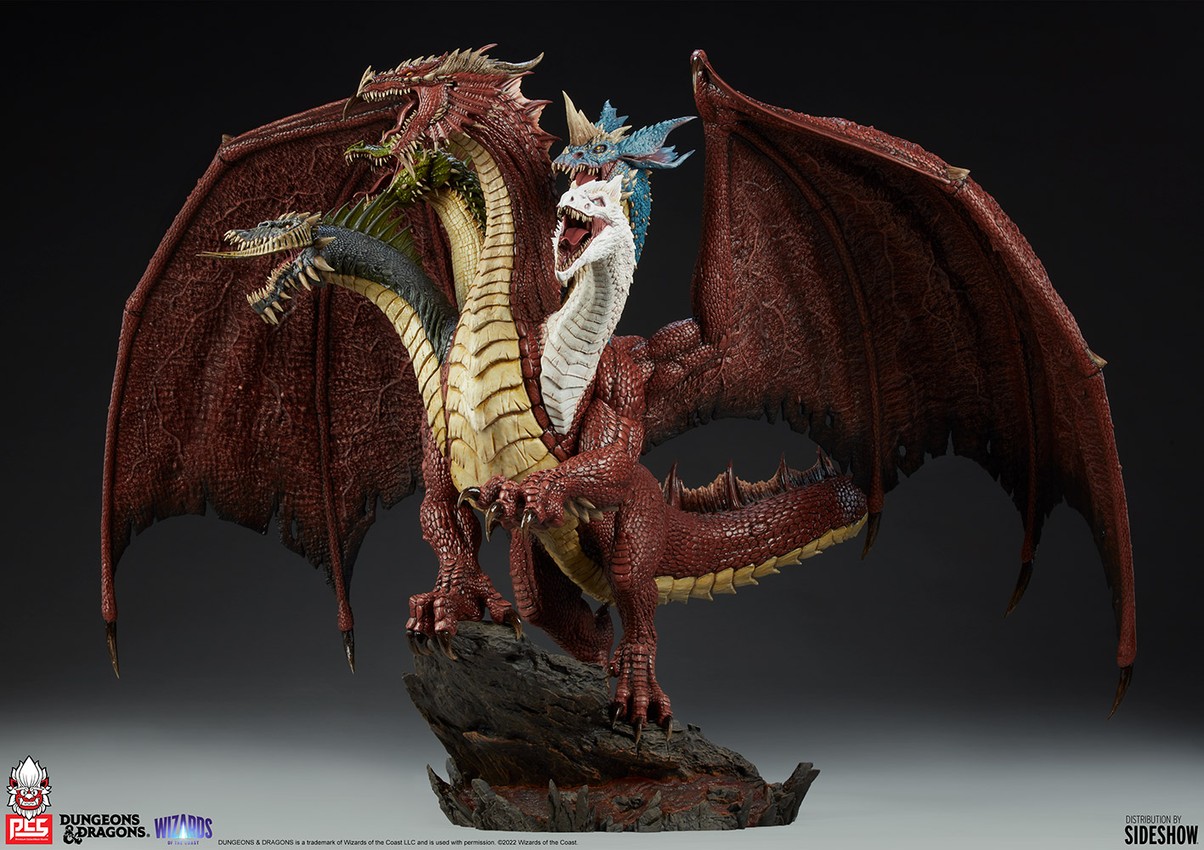 Dungeons & Dragons Tiamat (Deluxe Edition) Statues - Prototype Shown View 6