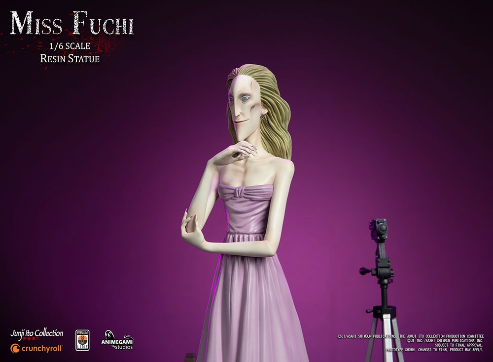 Junji Ito Miss Fuchi Statues  Collector Edition - Prototype Shown View 4