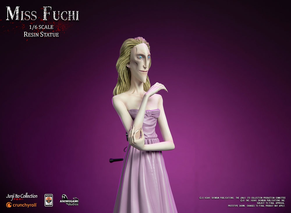 Junji Ito Miss Fuchi Statues  Collector Edition - Prototype Shown View 5