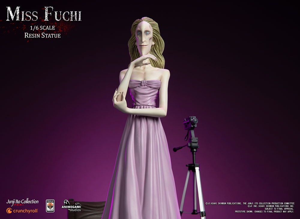 Junji Ito Miss Fuchi Statues  Collector Edition - Prototype Shown View 6