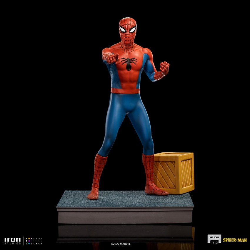 Sideshow iron on sale spiderman