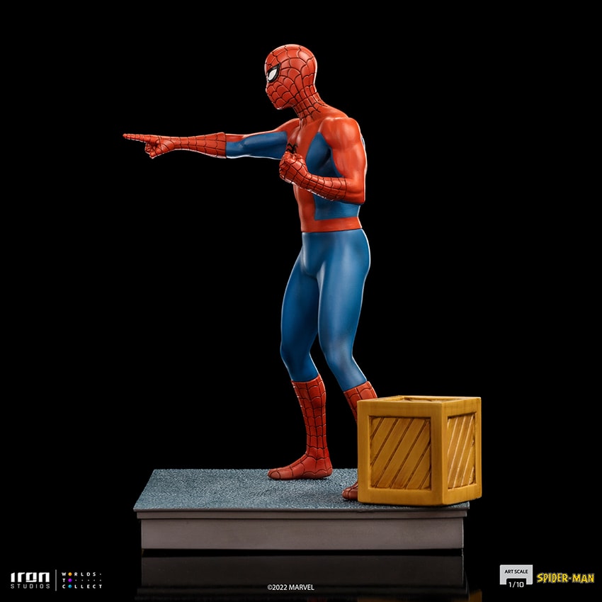 Spider-Man '60s Animated Series 1:10 Scale Statue by Iron Studios |  Sideshow Collectibles