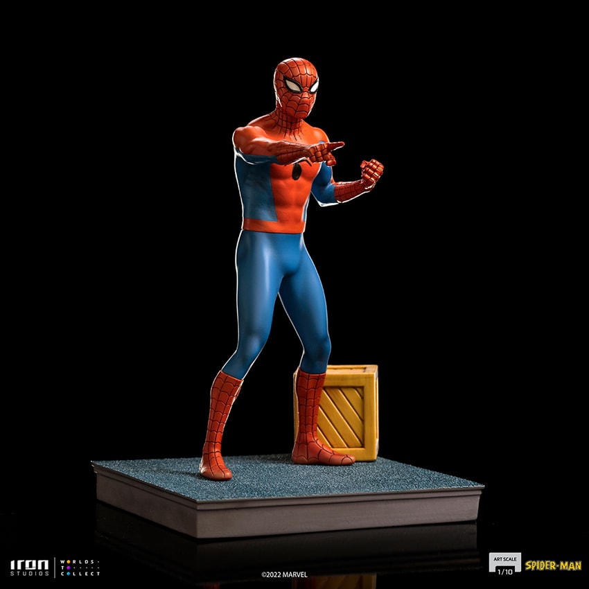 Marvel Spider-Man ‘60s Animated Series 1:10 Scale Statue  Collector Edition - Prototype Shown View 6