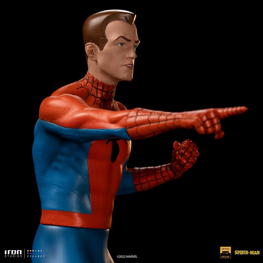 Marvel Spider-Man '60s Animated Series Deluxe 1:10 Scale Statue  Exclusive Edition - Prototype Shown View 4