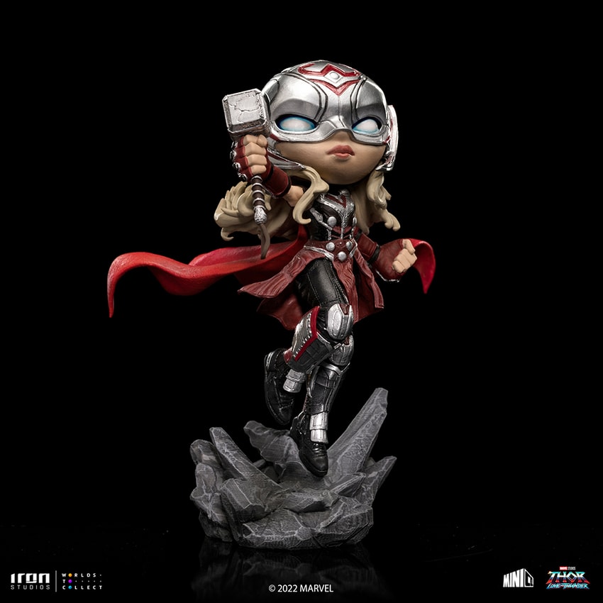 Marvel Mighty Thor Jane Foster Mini Co. Collectible Figure - Prototype Shown View 6