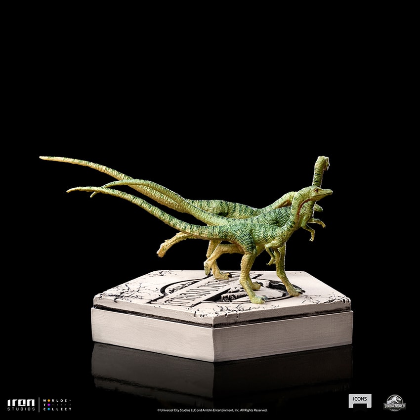 Jurassic World Compsognathus Statues - Prototype Shown View 6