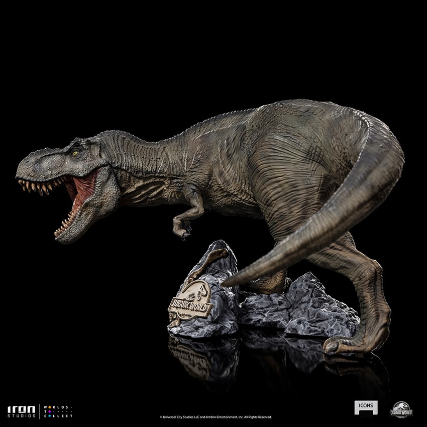 Jurassic World T-Rex Statues - Prototype Shown View 6