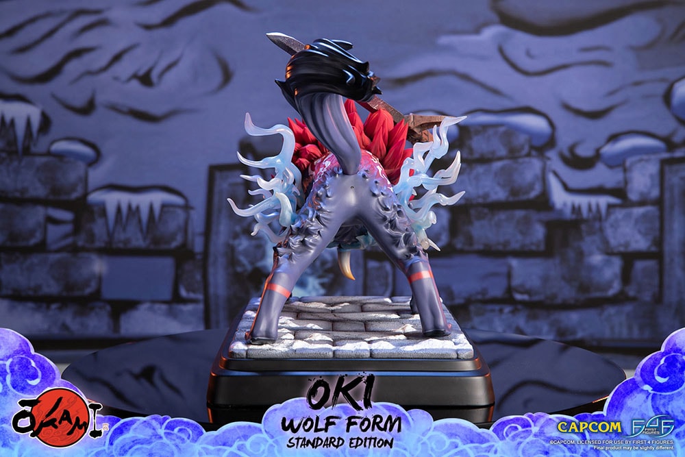 Okami Oki (Wolf Form) Statues - Prototype Shown View 4