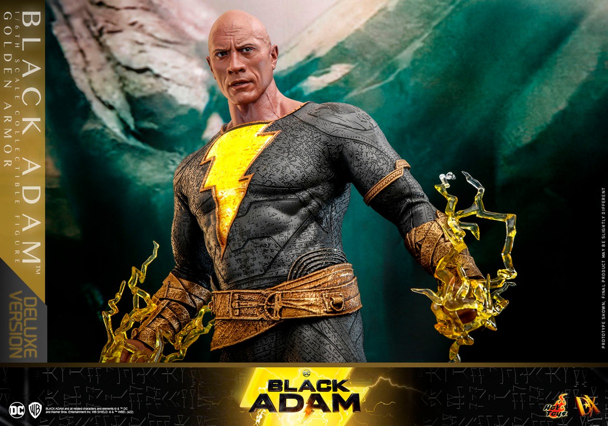 Black Adam (Golden Armor) (Deluxe Version)- Prototype Shown View 5