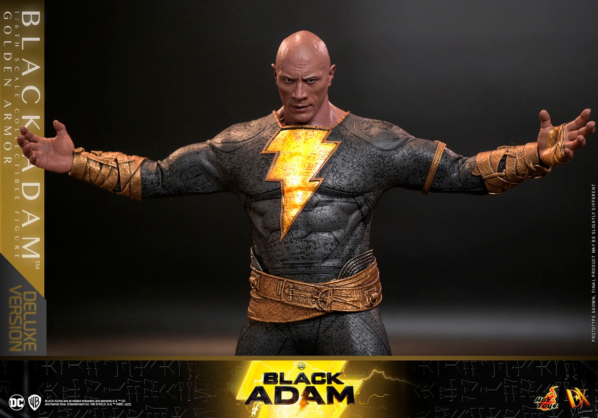Black Adam (Golden Armor) (Deluxe Version)- Prototype Shown View 4
