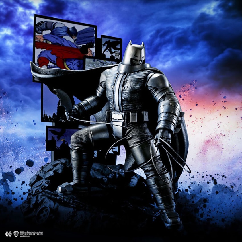 DC Comics Batman The Dark Knight Returns Figurine Pewter Collectible - Prototype Shown View 6