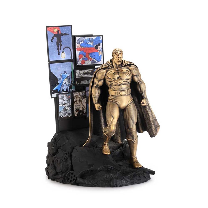 Superman The Dark Knight Returns (Gilt) Figurine- Prototype Shown View 5