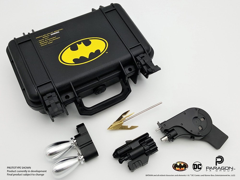 1989 Batman: Modular Utility Grapnel- Prototype Shown View 5