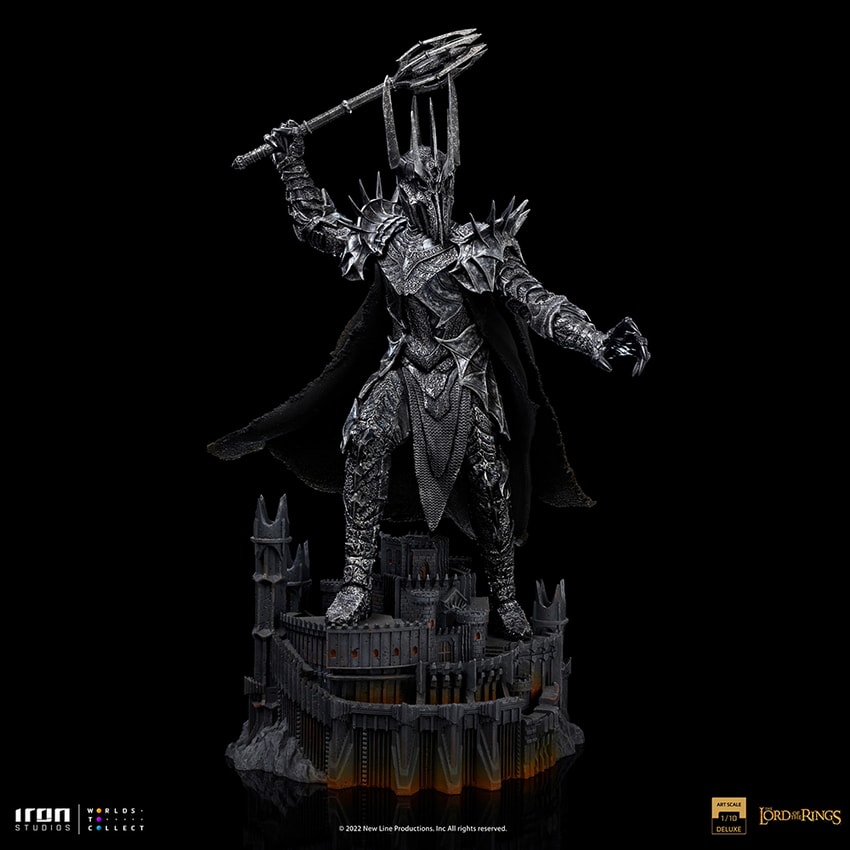 The Lord of the Rings Sauron 1:10 Scale Statue - Prototype Shown View 6