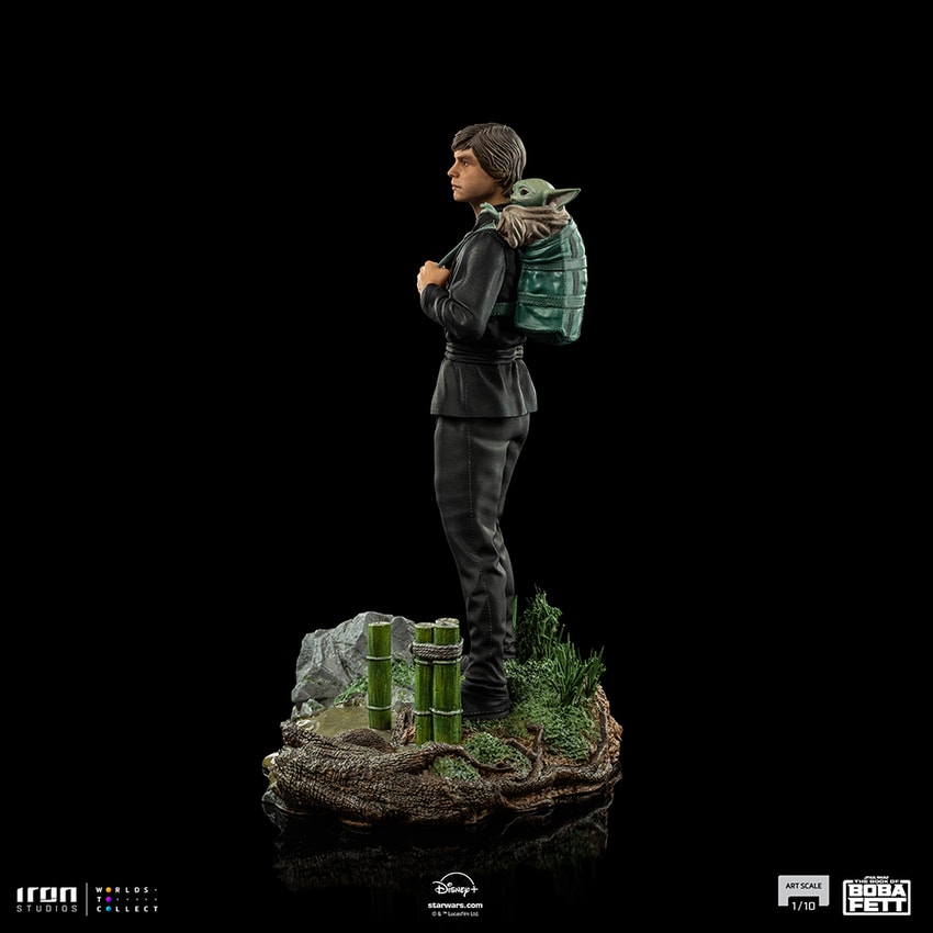 Luke Skywalker and Grogu Training- Prototype Shown View 5