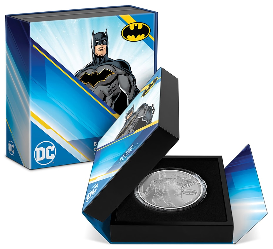 Batman Classic 1oz Silver Coin- Prototype Shown
